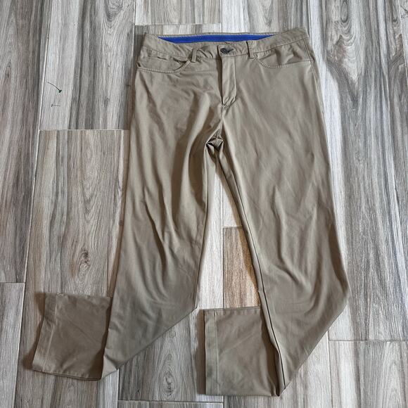 Twillory Performance Blue Technical Fabric‎ Tailored Fit Mens 34x31 Casual - Picture 1 of 8